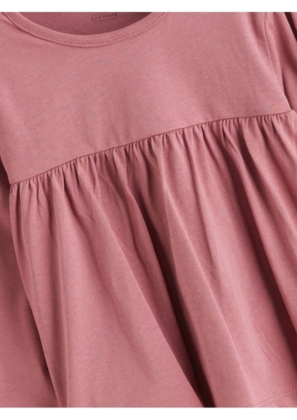 Lcw Peak Yeni Sezon Bisiklet Yaka Kız Çocuk Bluz ve Pantolon modelleri