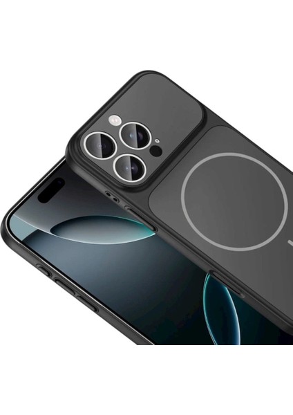 Iphone Uyumlu Lens Koruyuculu Sert AG Glass Pc Magsafe Destekli Kılıf modelleri