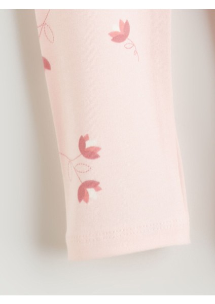 Lcw Peak Yeni Sezon Bisiklet Yaka Kız Çocuk Bluz ve Pantolon