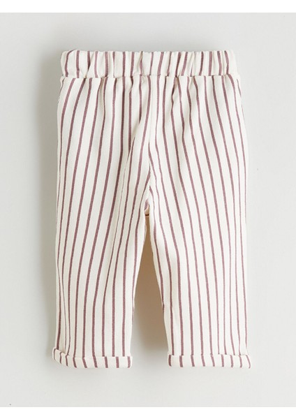 Lcw Peak Yeni Sezon Bisiklet Yaka Erkek Bebek Tişört ve Pantolon 2'li