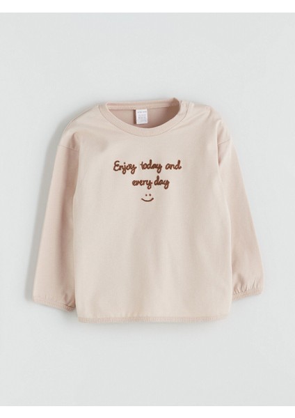 Lcw Yeni Sezon Bisiklet Yaka Erkek Bebek Sweatshirt ve Eşofman Alt 2'li fiyatları