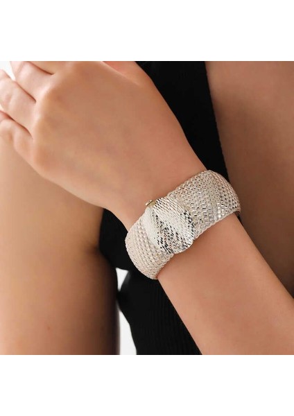 Gümüş Elişi Kalemli Kadın Bilezik fiyatları