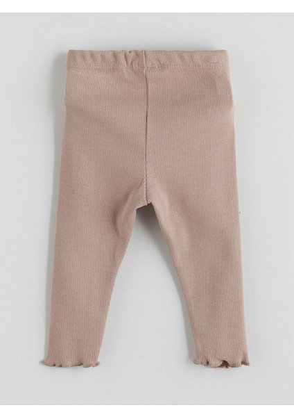 Lcw Özmarka Yeni Sezon Bebe Yaka Kız Bebek Sweatshirt ve Tayt 2'li