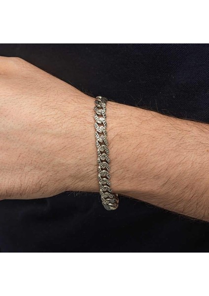 Hk Gümüş Erkek Bileklik Elişi Örgü Gurmet |Gümüş Takı Hediyelik Ürünler indirimleri