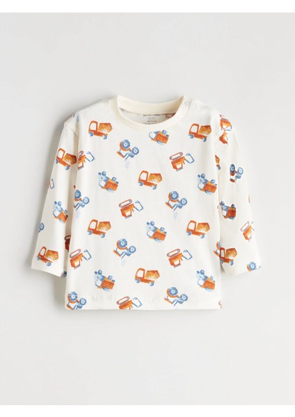 Lcw Peak Yeni Sezon Ayıcık Baskılı Erkek Bebek Sweatshirt ve Eşofman Altı fiyatları