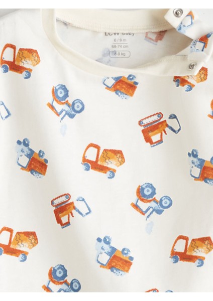 Lcw Peak Yeni Sezon Ayıcık Baskılı Erkek Bebek Sweatshirt ve Eşofman Altı modelleri