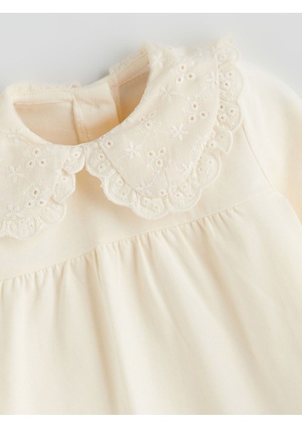 Lcw Özmarka Yeni Sezon Bebe Yaka Kız Bebek Sweatshirt ve Tayt 2'li modelleri