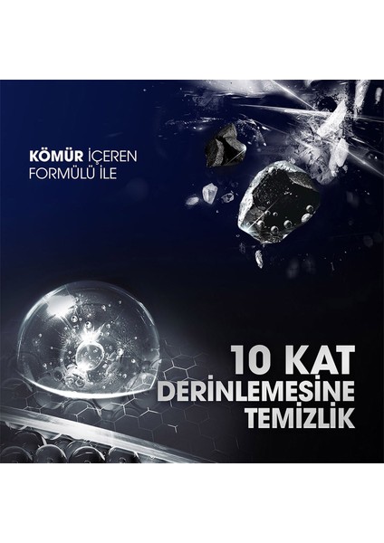 Men Yoğun Arındırıcı Kömür Kepeğe Karşı Etkili Şampuan 350 ml X5 indirimleri