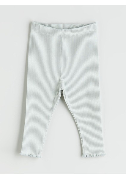 Lcw Peak Yeni Sezon Bisiklet Yaka Kız Bebek Sweatshirt ve Tayt 2'li