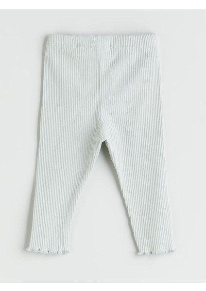 Lcw Peak Yeni Sezon Bisiklet Yaka Kız Bebek Sweatshirt ve Tayt 2'li