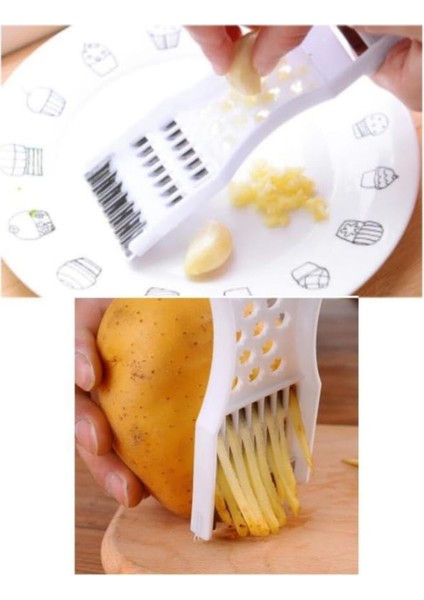 5 Adet Çok Fonksiyonlu Rende Meyve Soyucu Dilimleyici Rende fırsatları