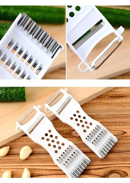 5 Adet Çok Fonksiyonlu Rende Meyve Soyucu Dilimleyici Rende indirimleri