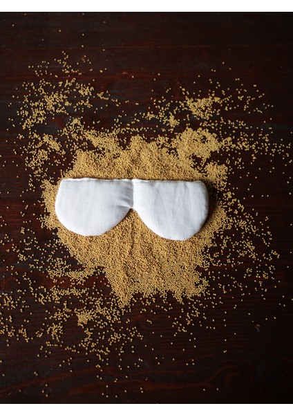 Luma Touch Hardal Tohumlu Lavantalı Göz Maskesi, Doğal Mum, Blossom Tea & Meditasyon Seti