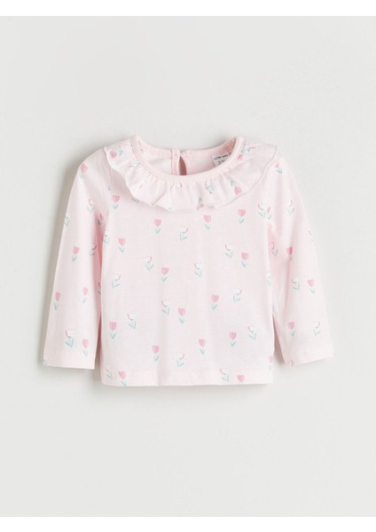 Lcw Yeni Sezon Bebe Yaka Kız Bebek Bluz ve Pantolon 2'li Takım fiyatları