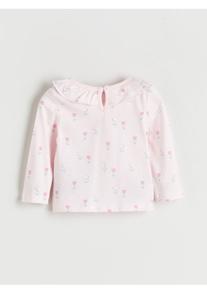 Lcw Yeni Sezon Bebe Yaka Kız Bebek Bluz ve Pantolon 2'li Takım fırsatları