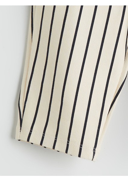 Lcw Peak Yeni Sezon Bisiklet Yaka Barbie Baskılı Kız Bebek Sweatshirt ve Tayt 2'li Takım