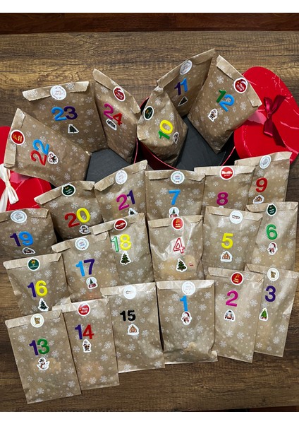 Çocuk Advent Calendar Kuromi Labbu Stich Capybara Hellokitty Yılbaşı Christmas Advent Calender 24'lü