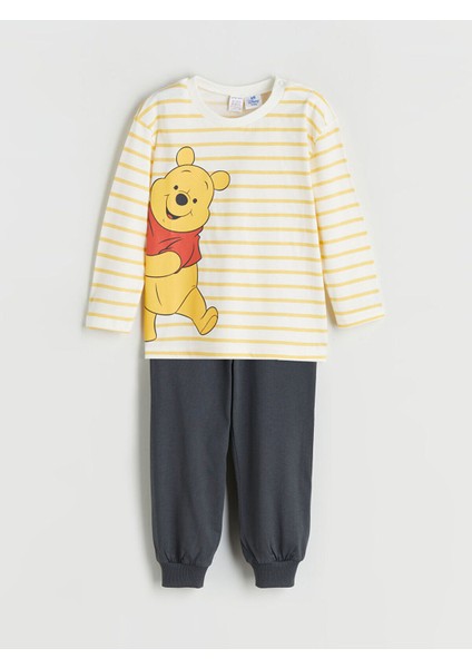 Lcw Yeni Sezon Dinazor Baskılı Erkek Çocuk Sweatshirt ve Eşofman Alt 2'li