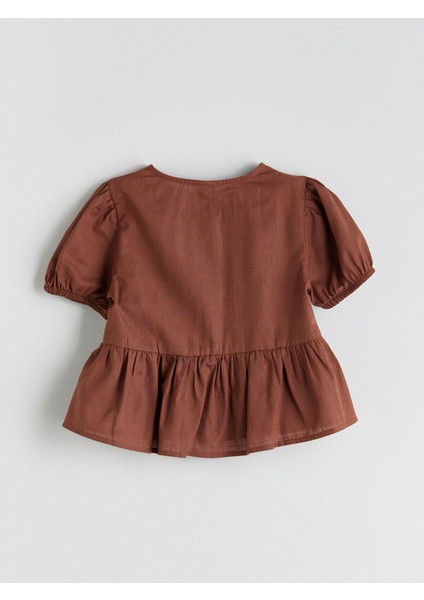 Lcw Peak Yeni Sezon Bisiklet Yaka Kız Çocuk Bluz ve Pantolon fırsatları