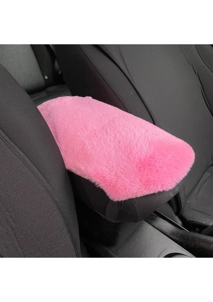 Yumuşak Peluş Kol Dayama Kolçak Minderi Şeker Pembe