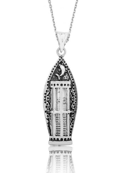 Gümüş Balık Cevşen Dualı Kolye