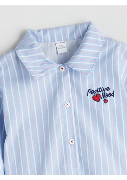 Lcw Bisiklet Yaka Uzun Kollu Çizgili Erkek Bebek Tişört ve Eşofman Altı 2'li modelleri