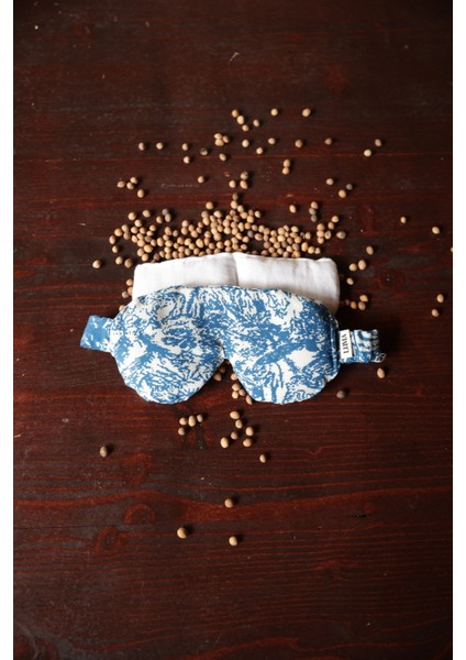 Luma Touch Kiraz-Vişne Çekirdekli Lavantalı Göz Maskesi, Doğal Mum, Blossom Tea & Meditasyon Seti