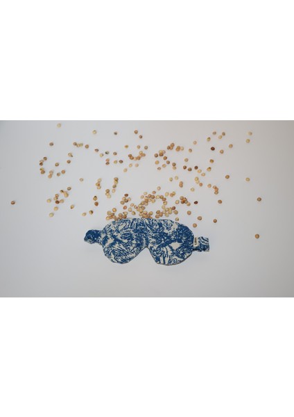 Luma Touch Kiraz-Vişne Çekirdekli Lavantalı Göz Maskesi, Doğal Mum, Blossom Tea & Meditasyon Seti