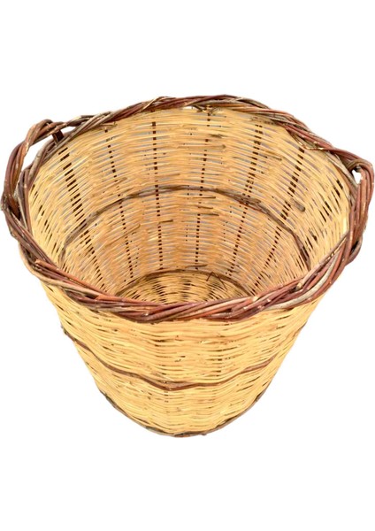 Hasır Odun Sepeti Küfe Hasır Şömine Yanı Odun Sepeti fiyatları