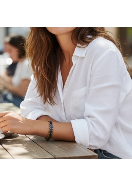 El Yapımı Saf Pirinç Oksitli/yakma Tekniği/ Kelepçe Bileklik | Unisex Otantik Cuff fiyatları