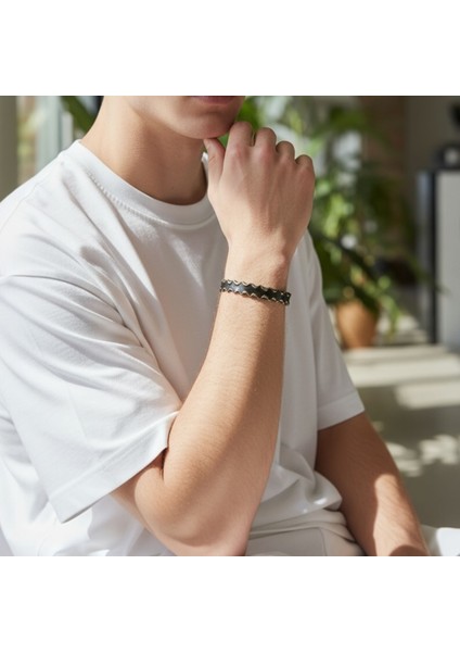 El Yapımı Saf Pirinç Oksitli/yakma Tekniği/ Kelepçe Bileklik | Unisex Otantik Cuff modelleri