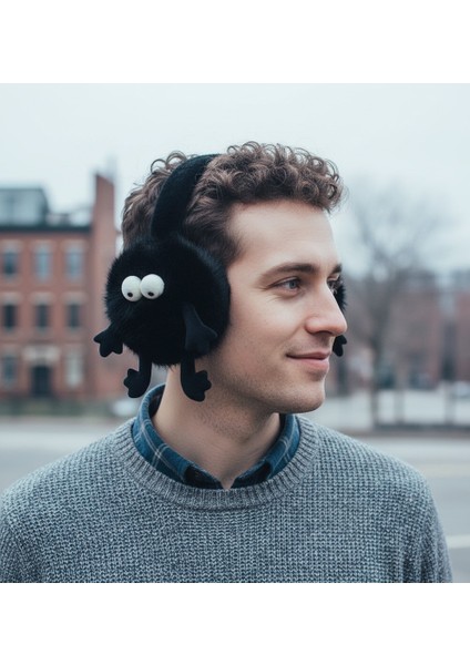 Sevimli Figürlü Katlanabilir Peluş Kulaklık fiyatları