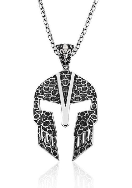 Hk Gümüş Erkek Kolye Gladyatör |Gümüş Takı Hediyelik Ürünler