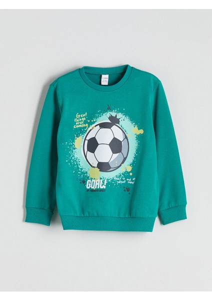 Lcw Yeni Sezon Baskılı Erkek Çocuk Sweatshirt ve Eşofman Alt 2'li fiyatları