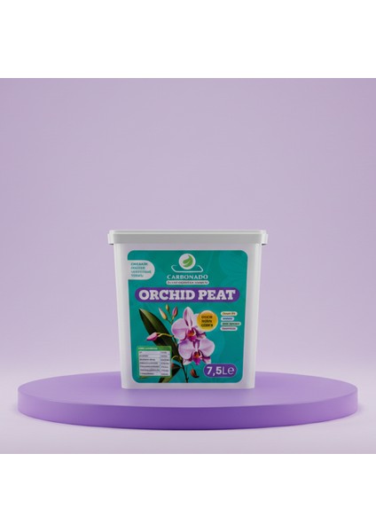 Orchid Peat 7,5 Litre Organik Orkide Yetiştirme Torfu