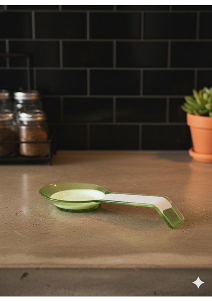 Tezgah Üstü Kirli Kaşık Tutucu – Hijyenik Damlama Önleyici Stand fiyatları