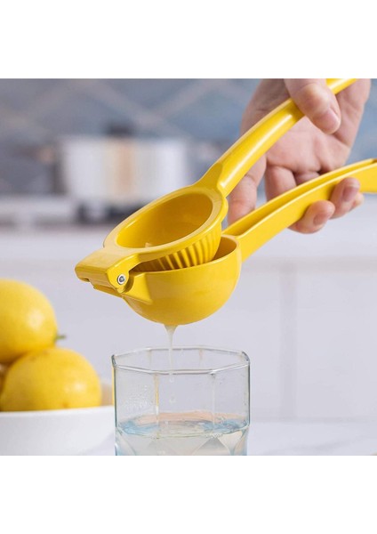 1 Adet Limon Sıkacağı - Portakal Limon Narenciye Sıkacağı Döküm 23 cm