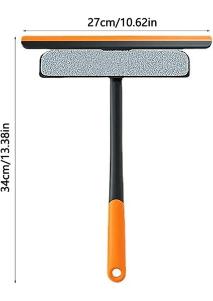 1 Adet 360° Dönebilir Pencere Temizleyici 3ü Bir Arada Mop ve Çekpas modelleri