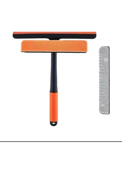 1 Adet 360° Dönebilir Pencere Temizleyici 3ü Bir Arada Mop ve Çekpas indirimleri