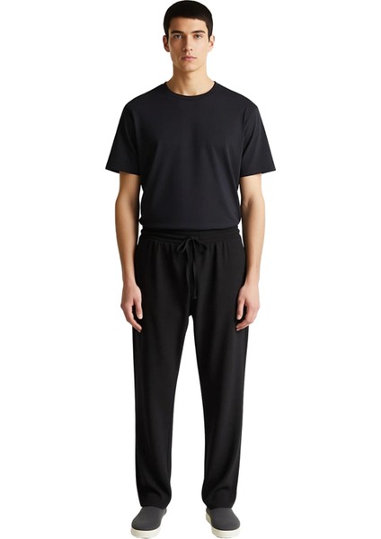 Kadın Dökümlü Geniş Paça Pantolon Fonksiyonel Dayanıklı Kaliteli Konforlu Estetik Premium Şık