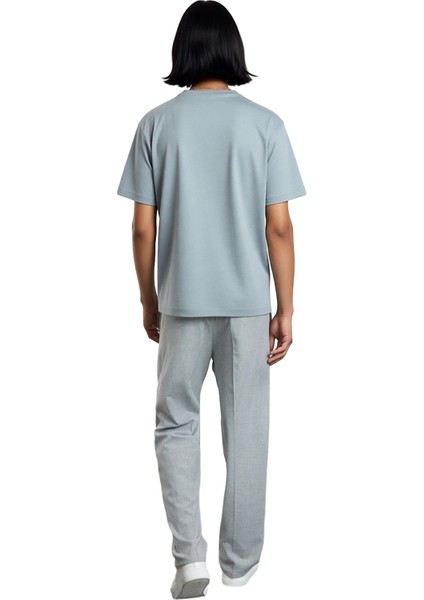 Klasik Baggy Fit Pileli Erkek Kumaş Pantolon Antrasit Fonksiyonel Dayanıklı Kaliteli Rahat fiyatları