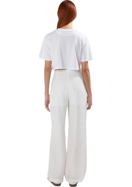 Kadın Wide Leg Dokulu Kumaş Pantolon Günlük Kullanım Fonksiyonel Dayanıklı Kaliteli Modern fiyatları