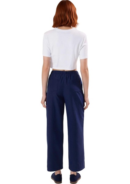 Kadın Beli Lastikli Şalvar Kesim Pantolon Fonksiyonel Dayanıklı Kaliteli Konforlu Estetik Şık fiyatları