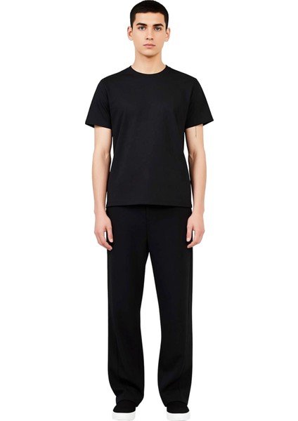 Erkek Interlok Örme Rahat Kesim Pantolon Fonksiyonel Dayanıklı Kaliteli Konforlu Estetik Şık