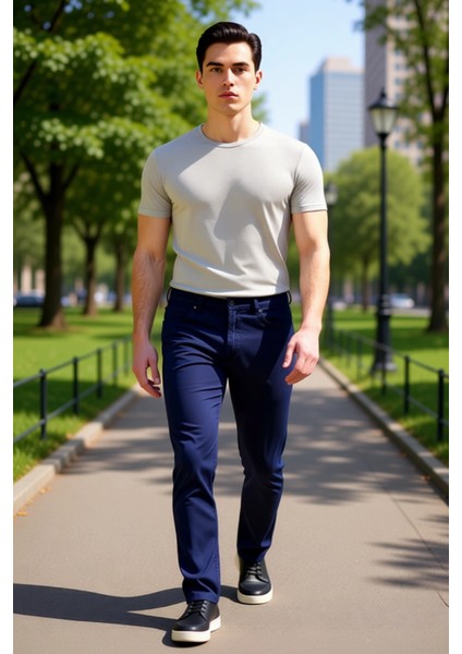 Erkek Esnek Gabardin Slim Pantolon Fonksiyonel Dayanıklı Kaliteli Konforlu Estetik Premium fırsatları