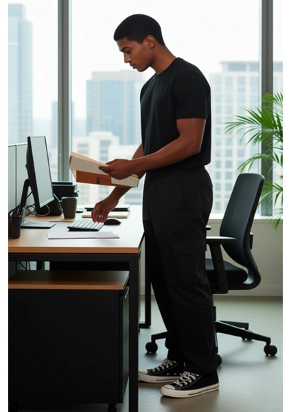 Erkek Teknik Kargo Jogger Pantolon Fonksiyonel Dayanıklı Kaliteli Konforlu Estetik Premium fiyatları