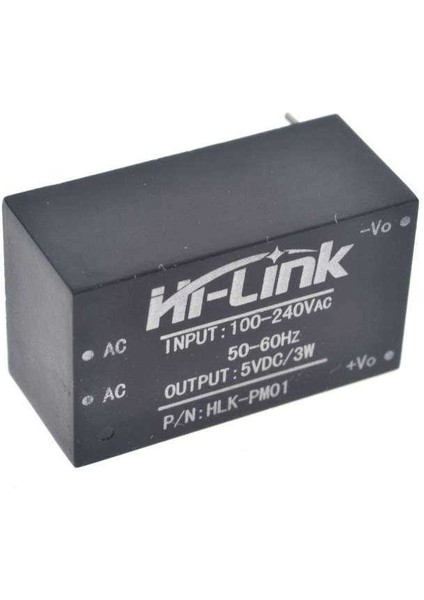 Ac 220V - Dc 5V Dönüştürücü 3W Güç Kaynağı HLK-PM01 indirimleri