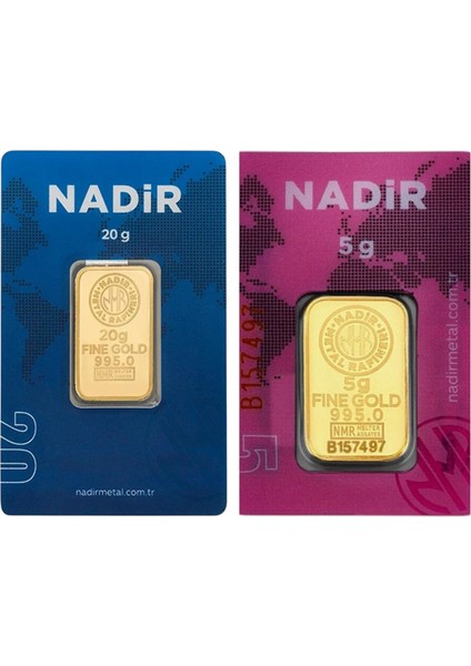 25 Gram (20+5) Külçe Gram Altın 24 Ayar fiyatları