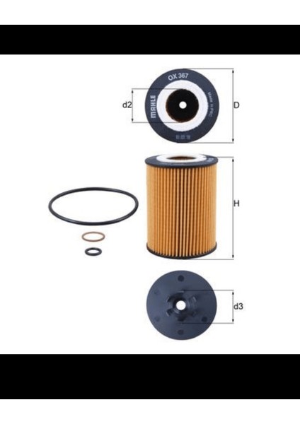 Bmw Yağ Filtresi N62 [E60 E65 X5:E53]