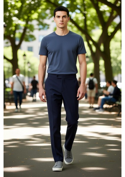 Erkek Smart Kesim Kumaş Pantolon Fonksiyonel Dayanıklı Kaliteli Konforlu Estetik Premium Şık fırsatları